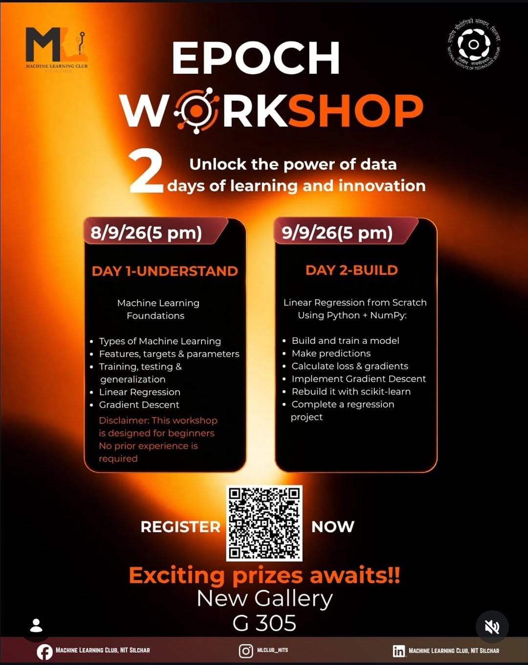 Machine Learning Workshop 2026